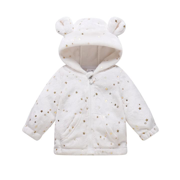 Baby Girl Winter Fleece Coat Toddler Boy Warm Jacket Infant Sweater Outwear