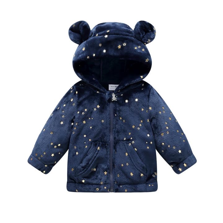 Baby Girl Winter Fleece Coat Toddler Boy Warm Jacket Infant Sweater Outwear