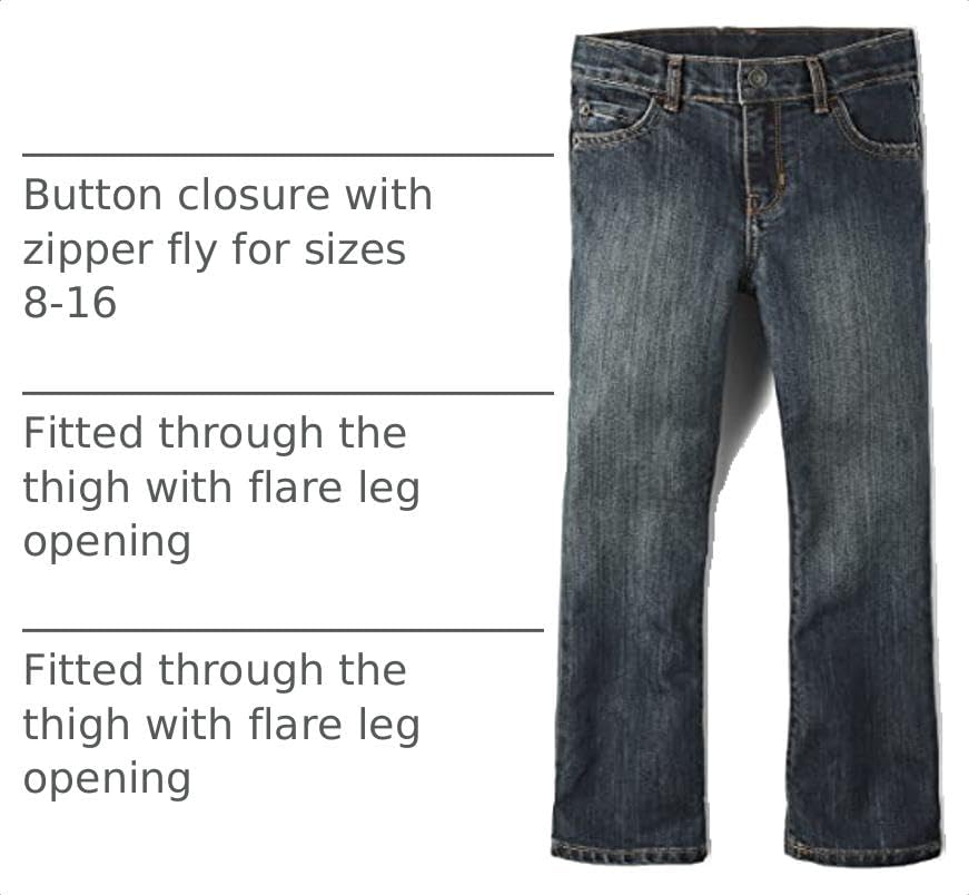 The Children's Place Girls Bootcut Jeans
