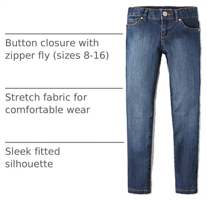 The Children's Place Girls Super Skinny Jeans