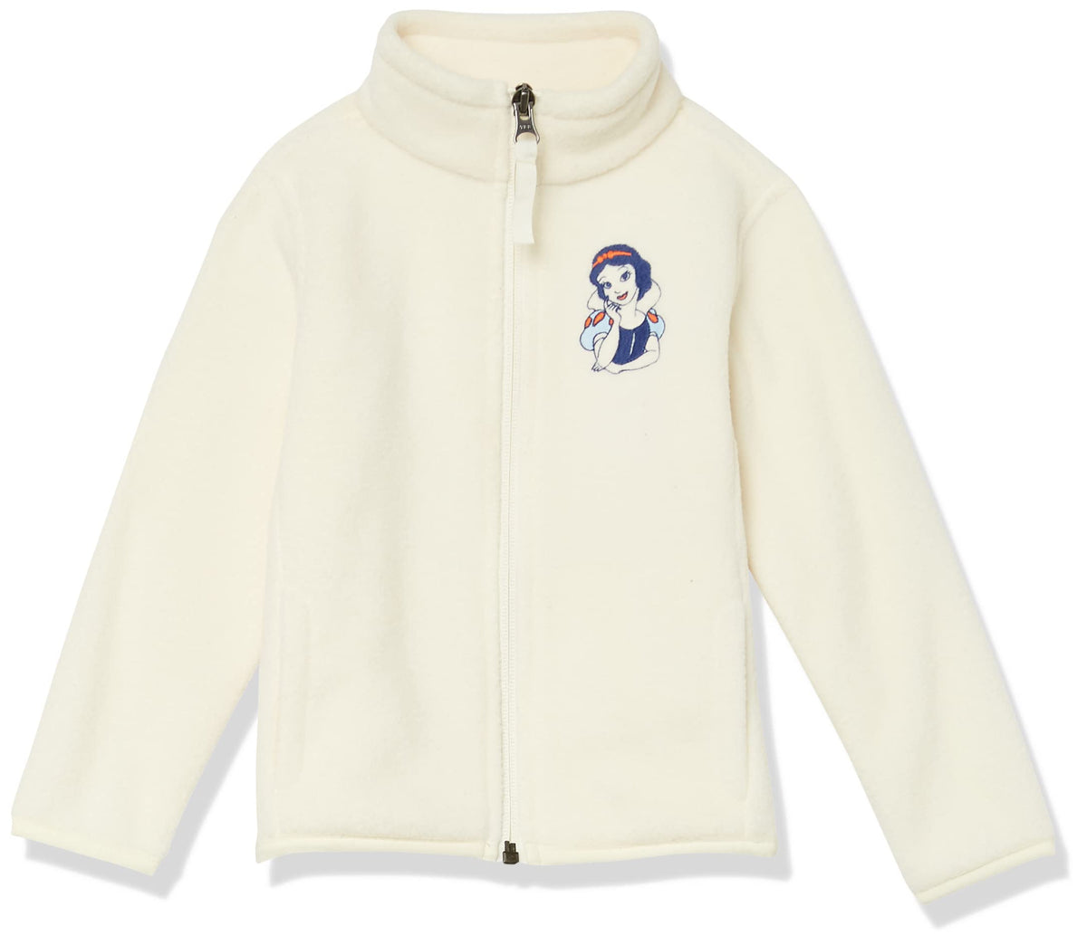 Amazon Essentials Disney | Marvel | Star Wars | Princess Girls and Toddlers' Polar Fleece Full-Zip Mock Jackets