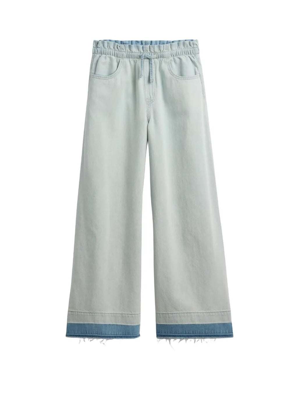 GAP Girls' Lightweight Baggy Denim