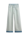 GAP Girls' Lightweight Baggy Denim
