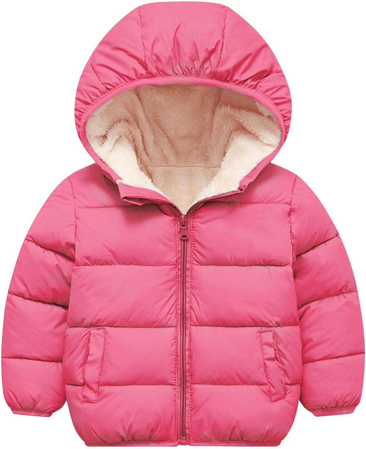 BFUSTYLE Toddler Winter Coats Fleece Thicken Jacket for Baby Girls Boy 1-5T