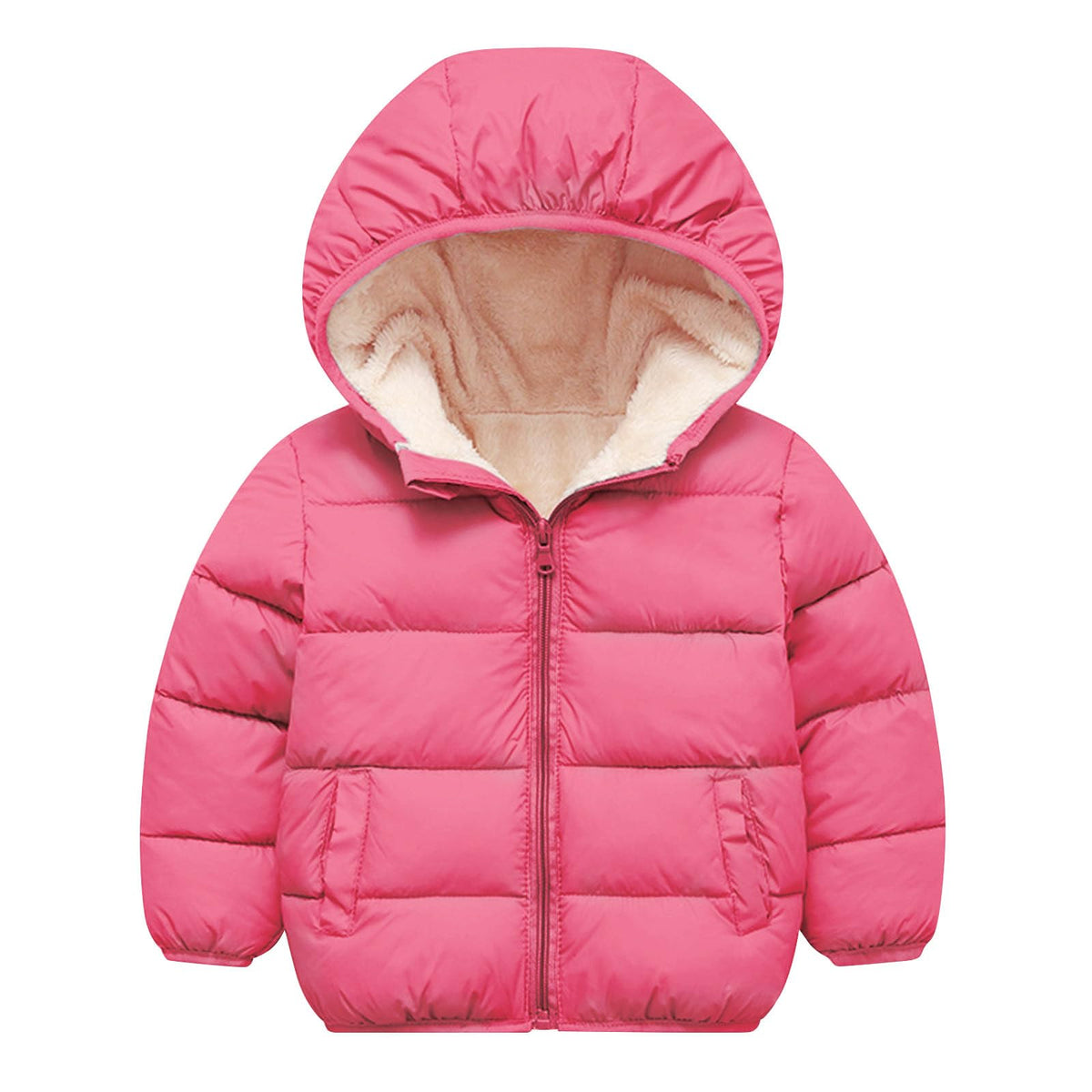 BFUSTYLE Toddler Winter Coats Fleece Thicken Jacket for Baby Girls Boy 1-5T