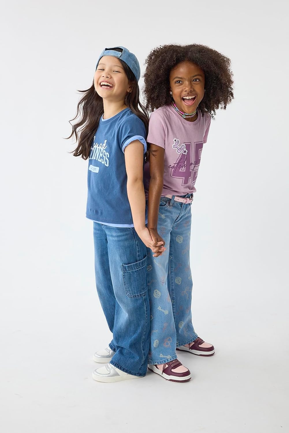 The Children's Place Girls' Baggy Cargo Jeans