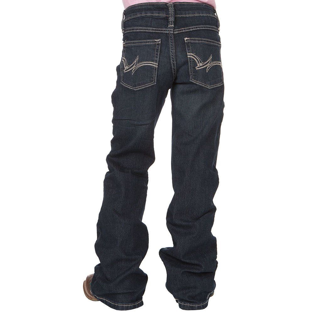 Wrangler Girls' Stretch Boot Cut Jean
