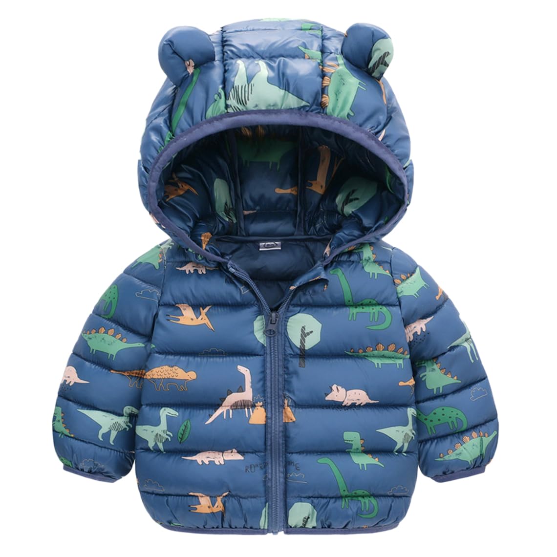 6M-4T Baby Boys Girls Winter Coats Hooded Toddler Kids Jacket