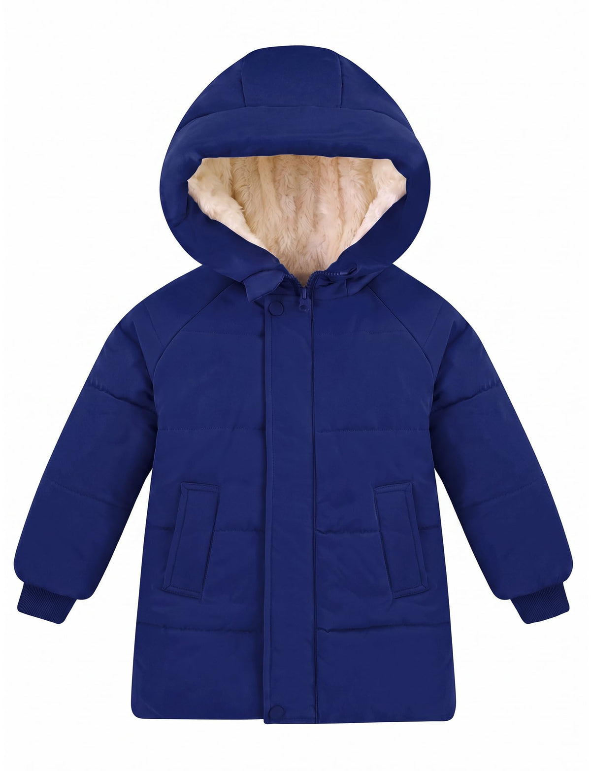 ALISISTER Toddler Boys Girls Winter Coat Warm Fleece Jacket for Kids 1-6T