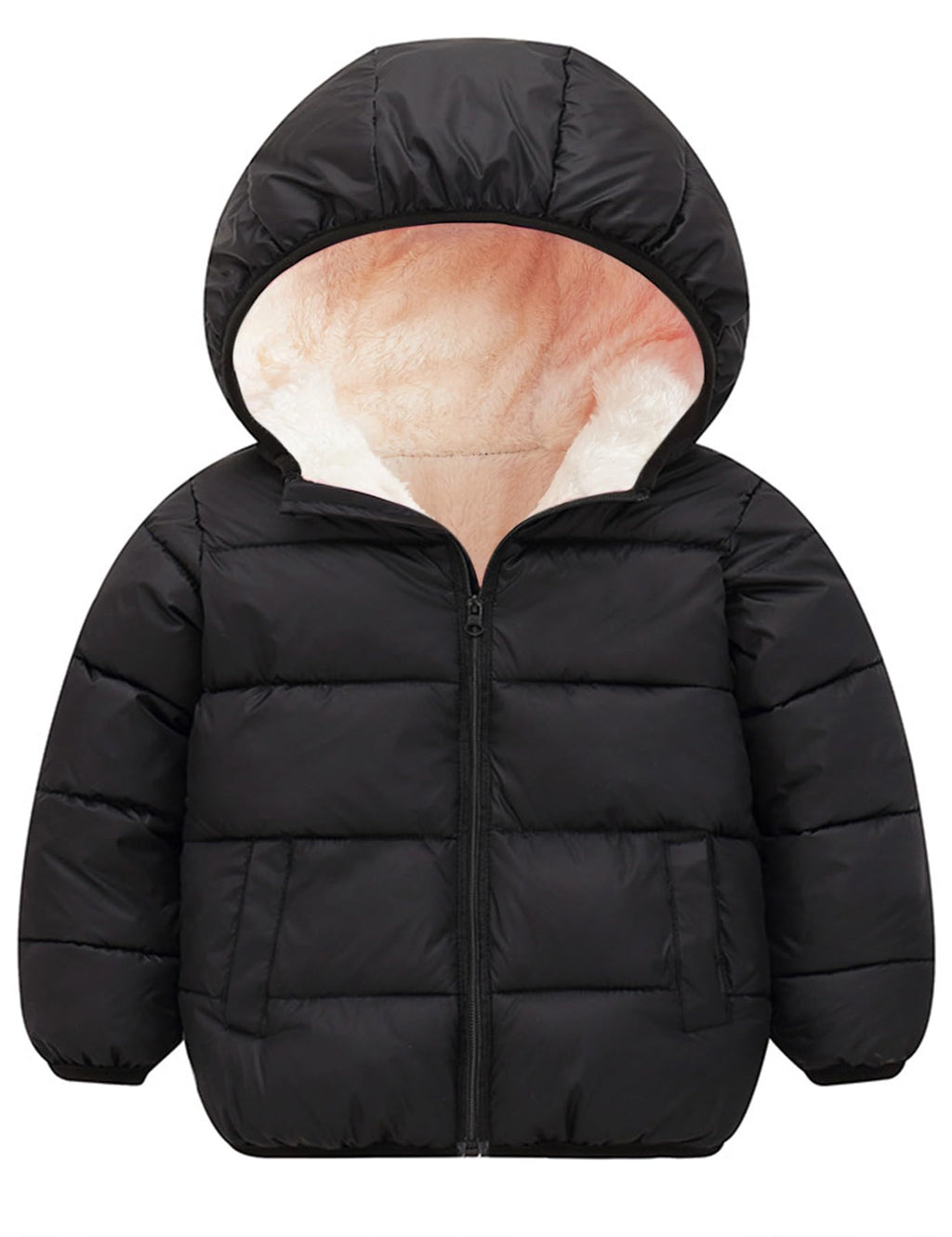 BFUSTYLE Toddler Winter Coats Fleece Thicken Jacket for Baby Girls Boy 1-5T