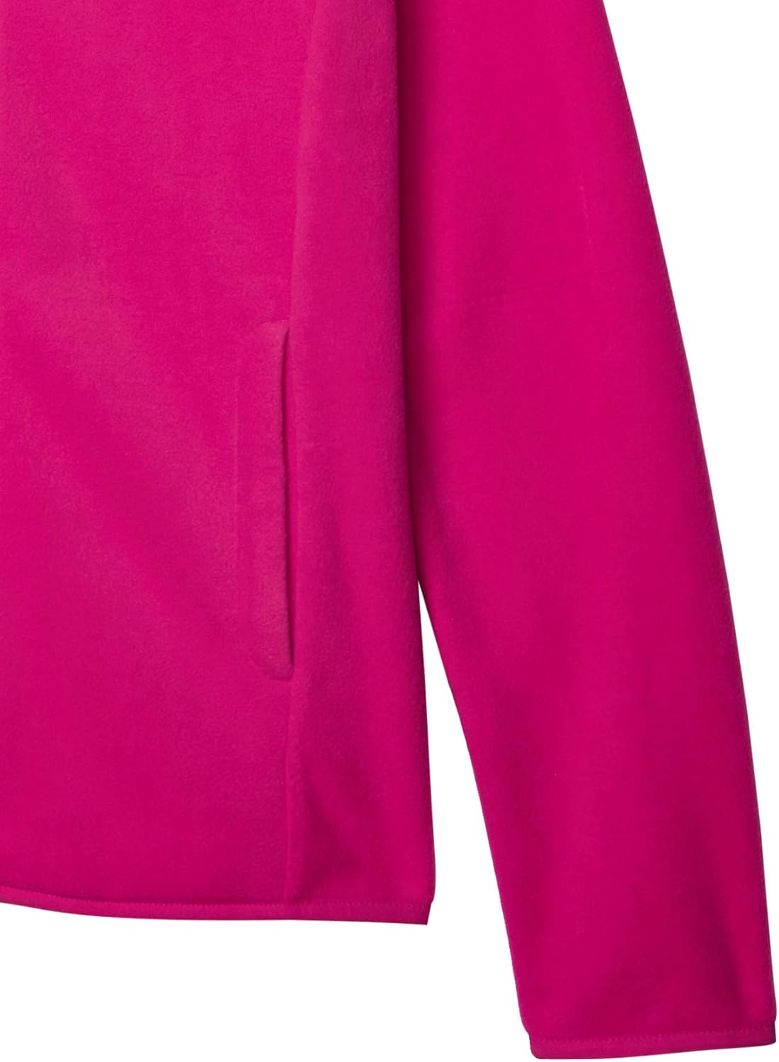 Amazon Essentials Girls and Toddlers' Polar Fleece Full-Zip Mock Jacket, Insulated Outerwear Coat