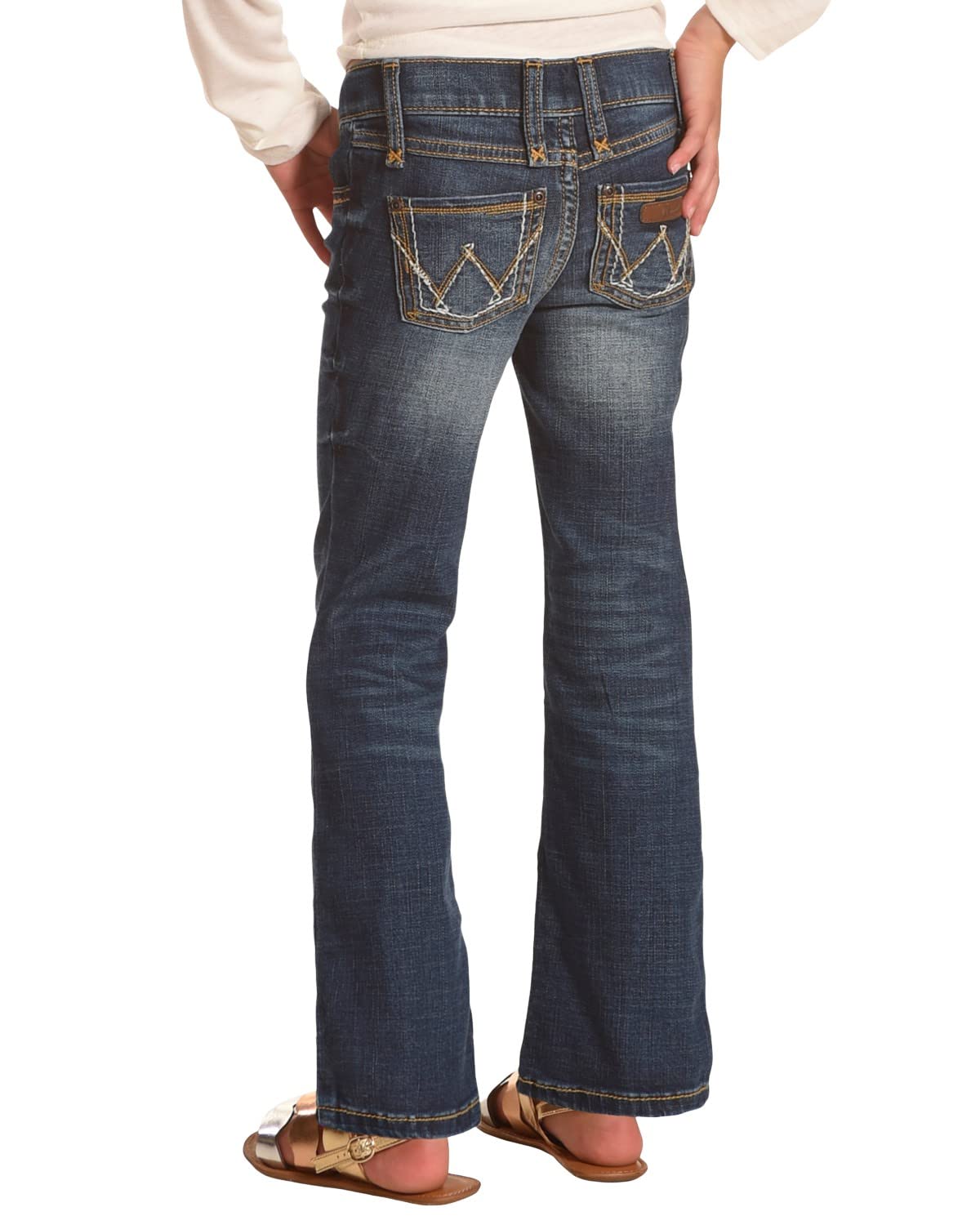 Wrangler Girls' Stretch Boot Cut Jean