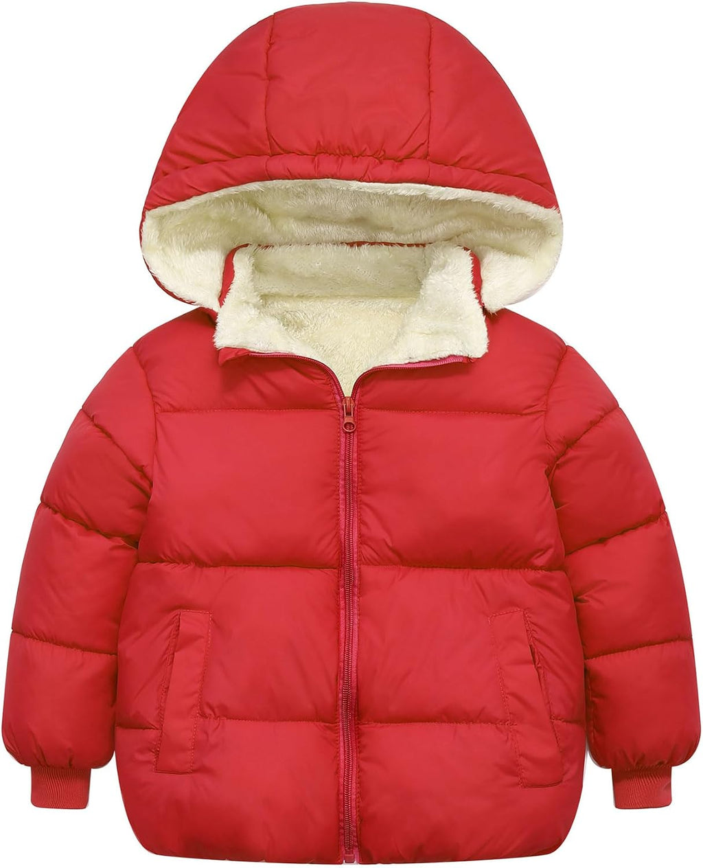 TUONROAD 1-7T Baby Girl Winter Coats Toddler Puffer Down Alternative Jacket