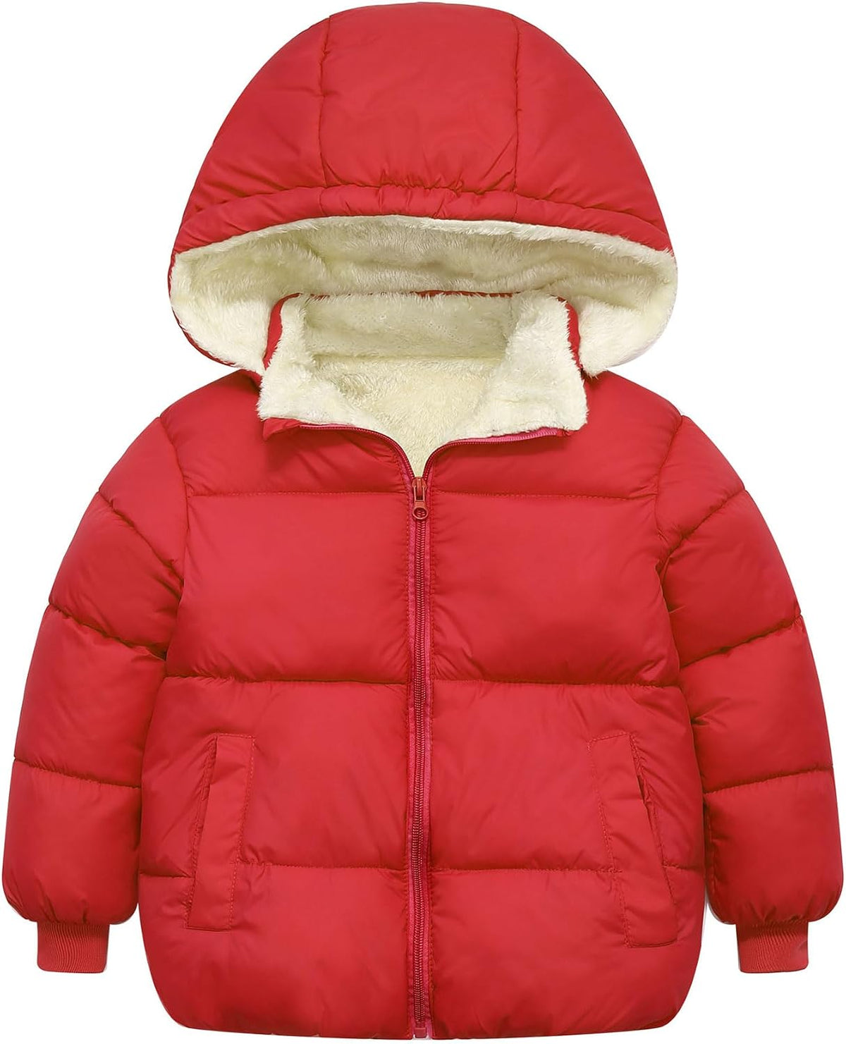 TUONROAD 1-7T Baby Girl Winter Coats Toddler Puffer Down Alternative Jacket