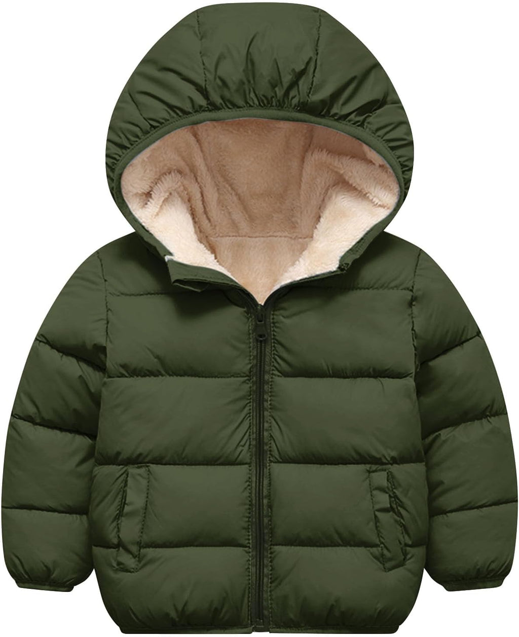 BFUSTYLE Toddler Winter Coats Fleece Thicken Jacket for Baby Girls Boy 1-5T