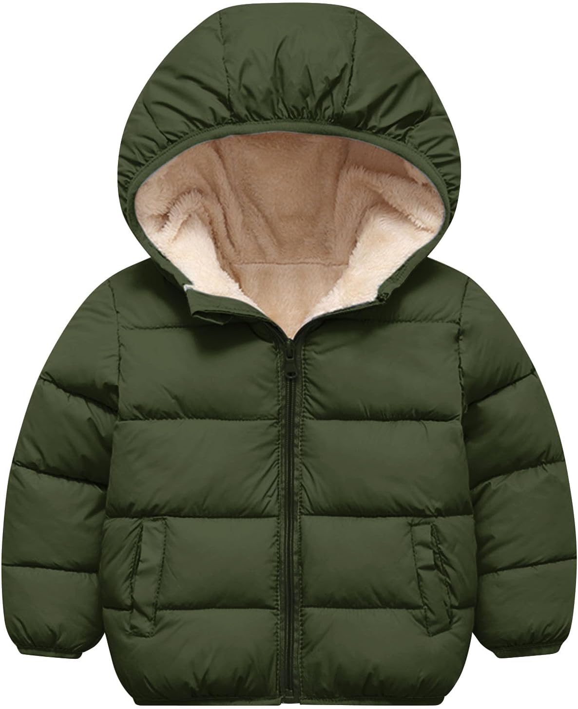 BFUSTYLE Toddler Winter Coats Fleece Thicken Jacket for Baby Girls Boy 1-5T