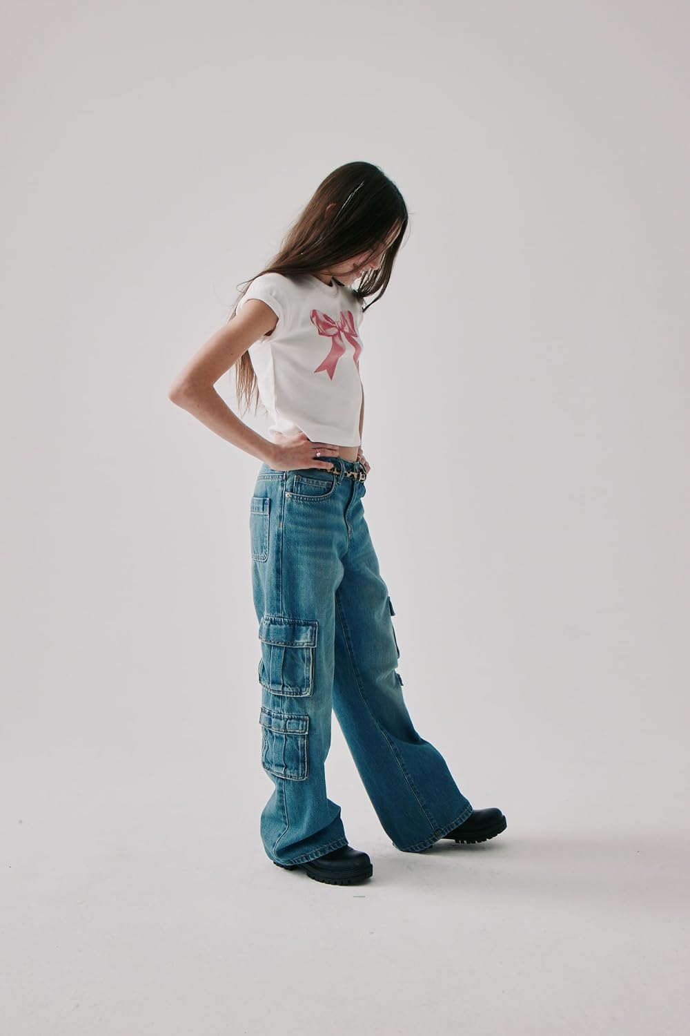 The Children's Place Girls' Baggy Jeans