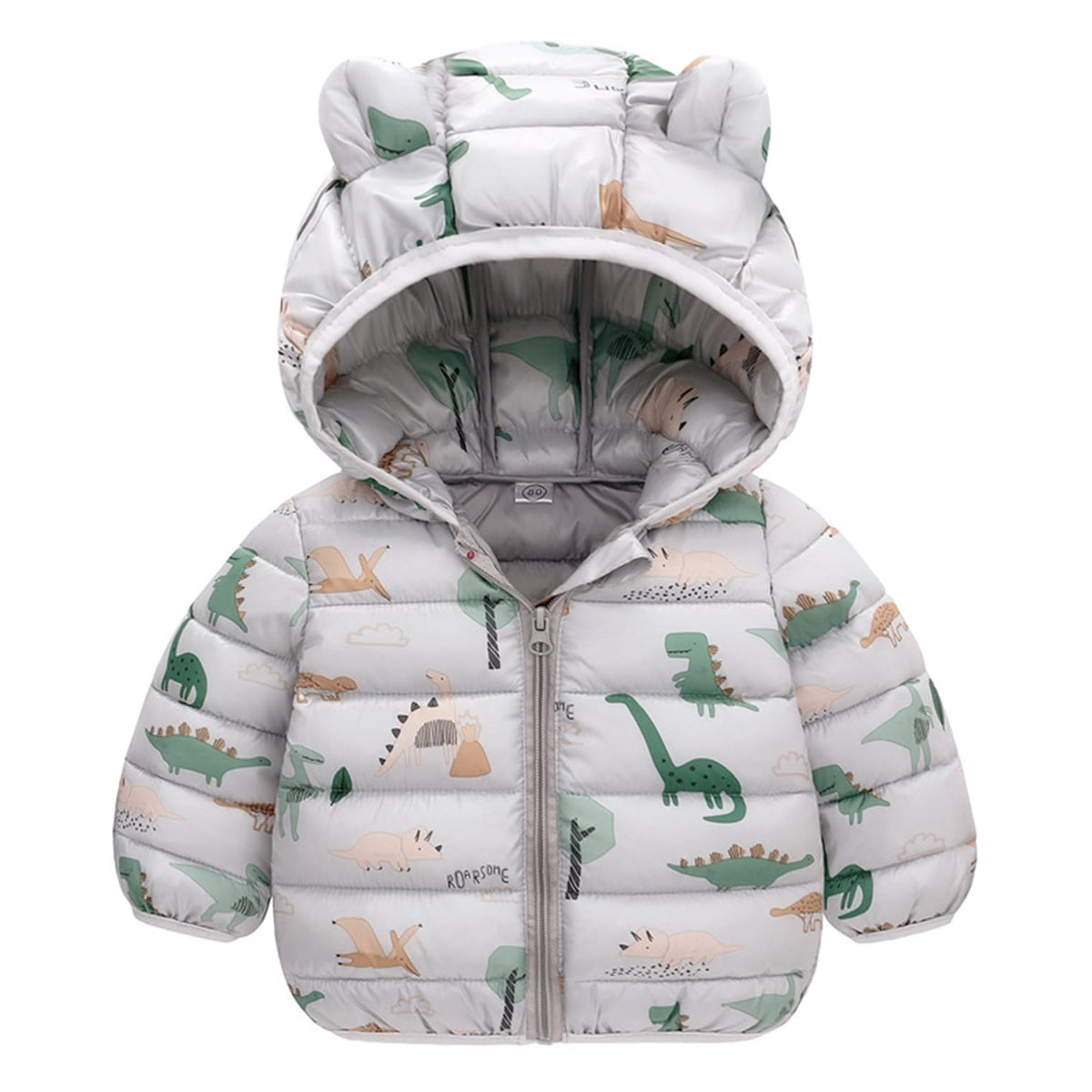 6M-4T Baby Boys Girls Winter Coats Hooded Toddler Kids Jacket