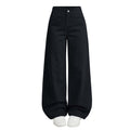 Girl's Baggy Jeans Wide Leg High Waisted Denim Pants 5-14 Years