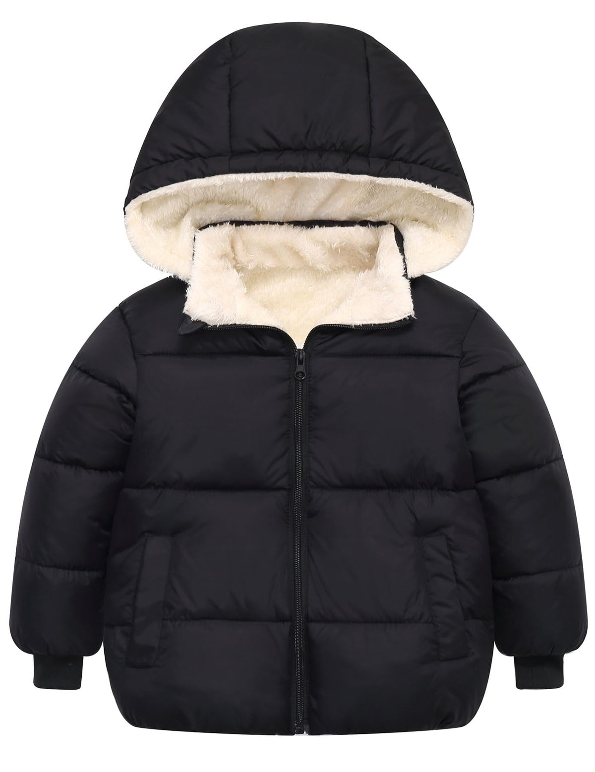 TUONROAD 1-7T Baby Girl Winter Coats Toddler Puffer Down Alternative Jacket