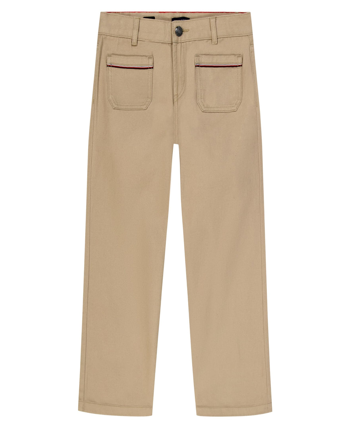 Tommy Hilfiger Girls' Wide Leg 5-Pocket Denim Jean