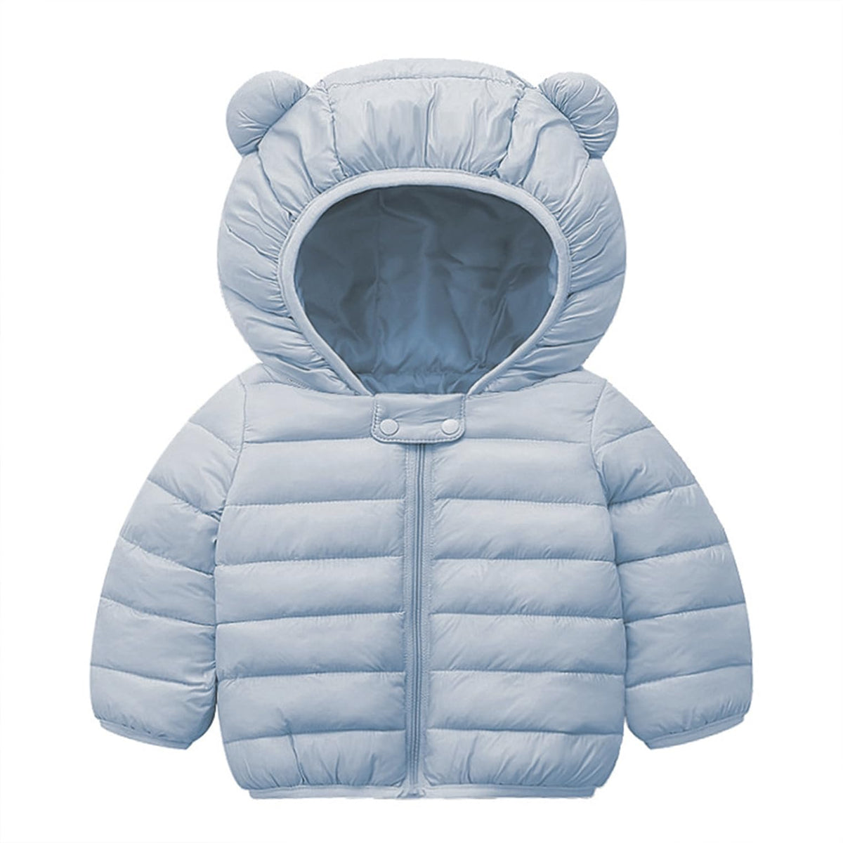 6M-4T Baby Boys Girls Winter Coats Hooded Toddler Kids Jacket