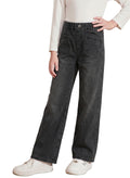 blibean Girls Straight Leg Jeans Cute Heart Pockets Denim Pants Size 6-15