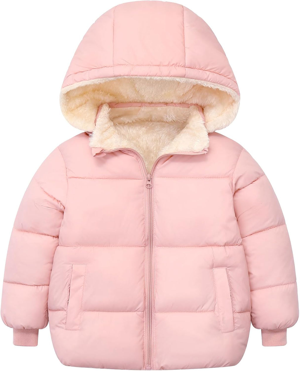 TUONROAD 1-7T Baby Girl Winter Coats Toddler Puffer Down Alternative Jacket