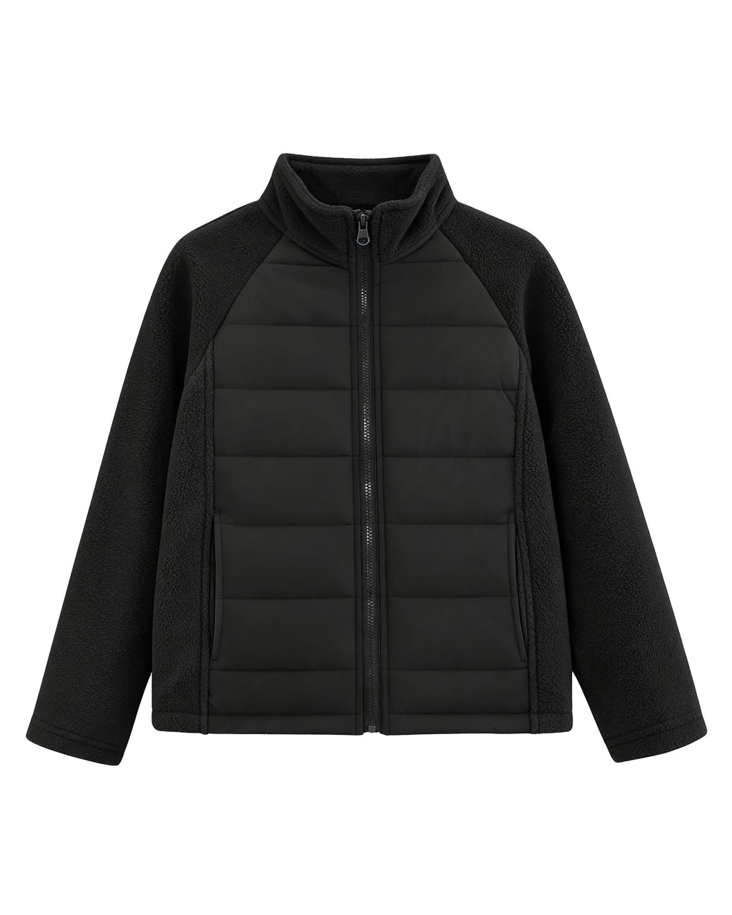 Girls Fleece Jacket Kids Puffer Jacket Lightweight Coat For Girl