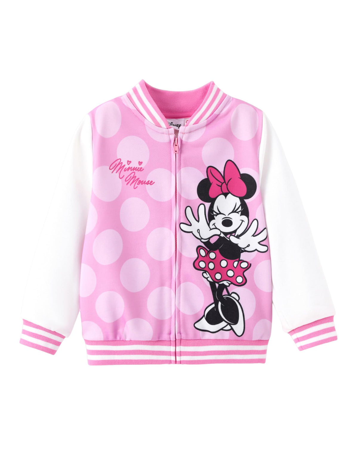 Disney Varsity Bomber Jacket for Kids 2-14Y, Cute Outerwear, Character Coat