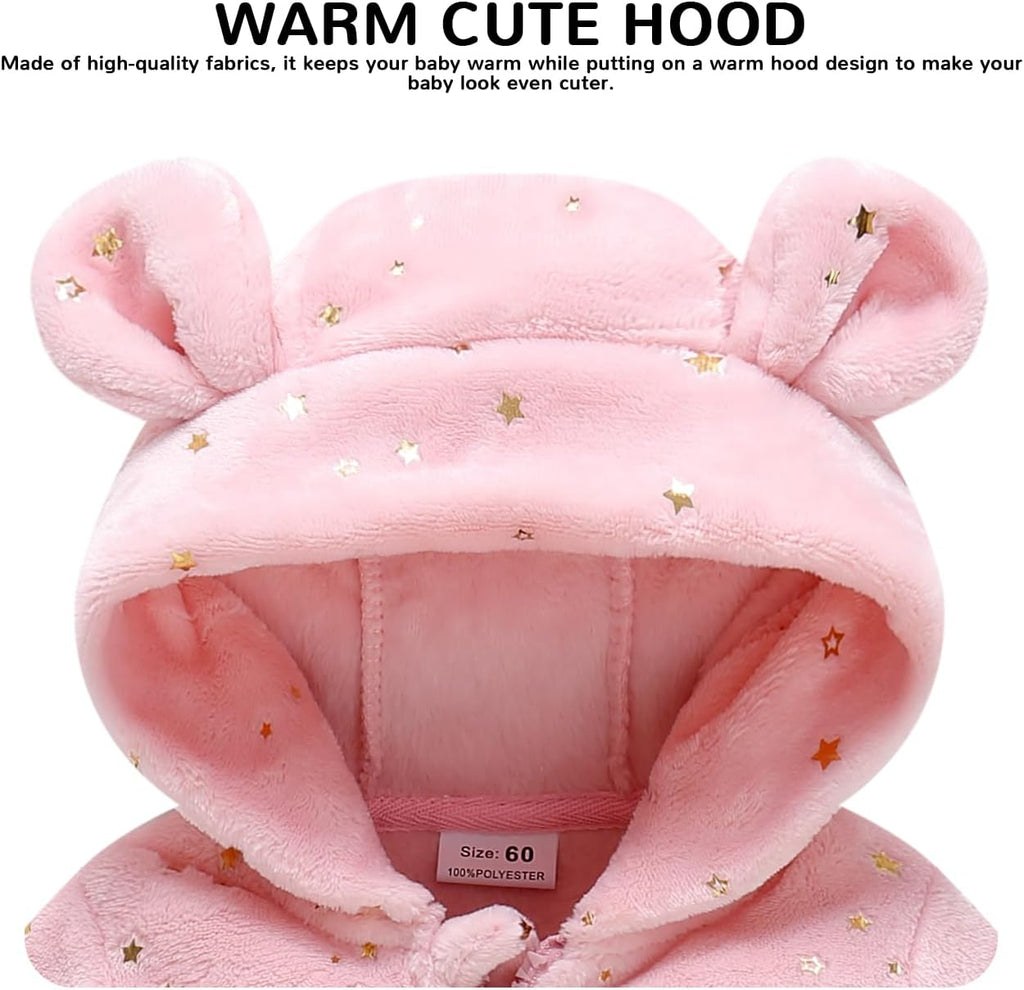 Baby Girl Winter Fleece Coat Toddler Boy Warm Jacket Infant Sweater Outwear