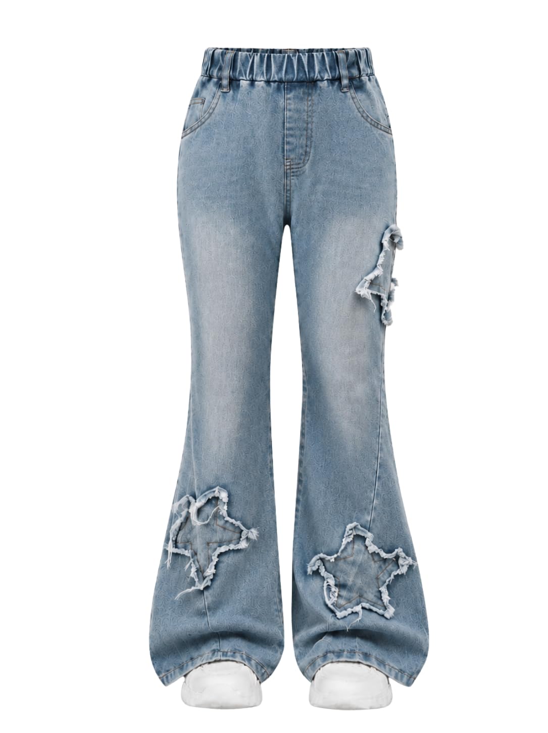 Girls Jeans Wide Leg Denim Pants Tween Teen Girls Trendy Clothes Size 7-13 Years