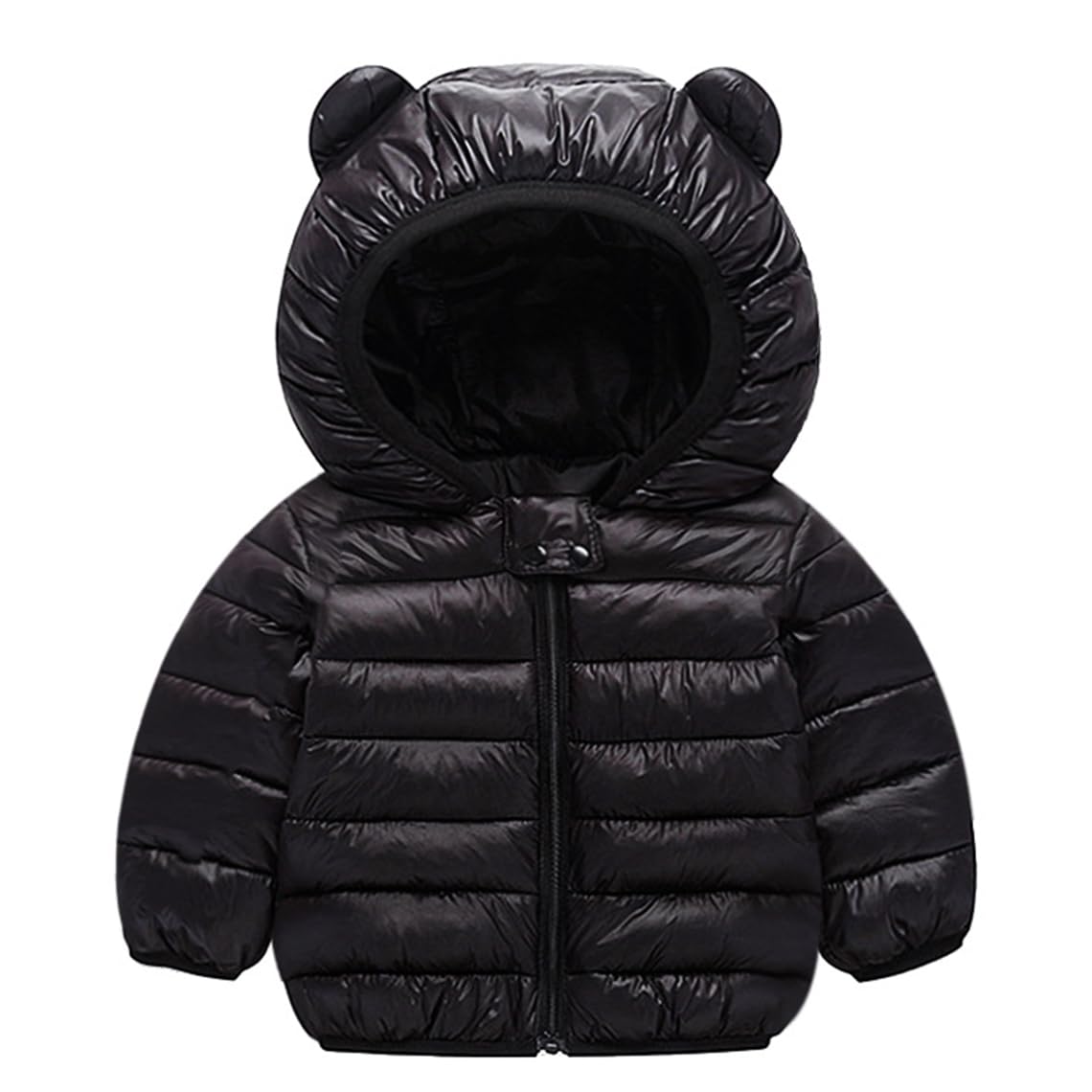 6M-4T Baby Boys Girls Winter Coats Hooded Toddler Kids Jacket