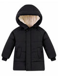 ALISISTER Toddler Boys Girls Winter Coat Warm Fleece Jacket for Kids 1-6T