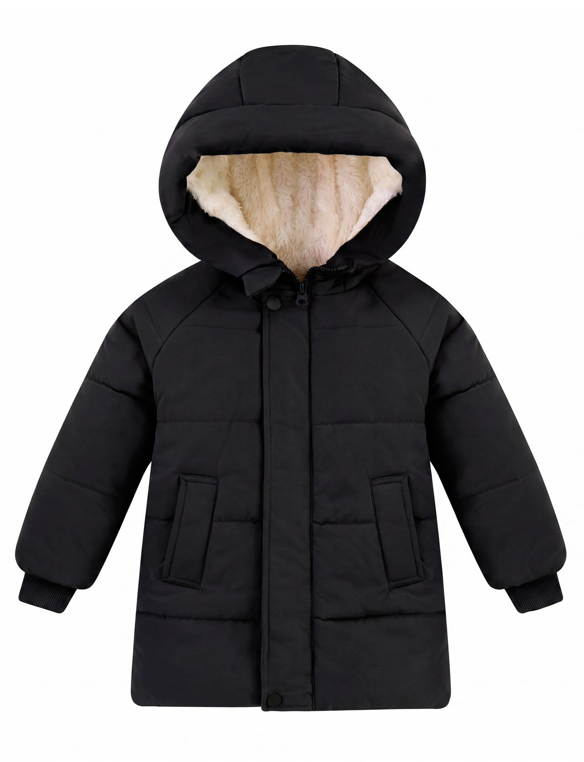 ALISISTER Toddler Boys Girls Winter Coat Warm Fleece Jacket for Kids 1-6T