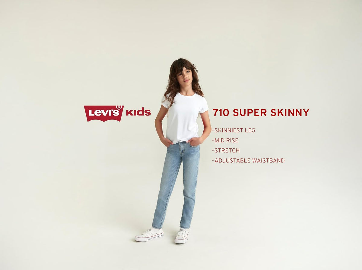 Levi's Girls' 710 Super Skinny Fit Jeans