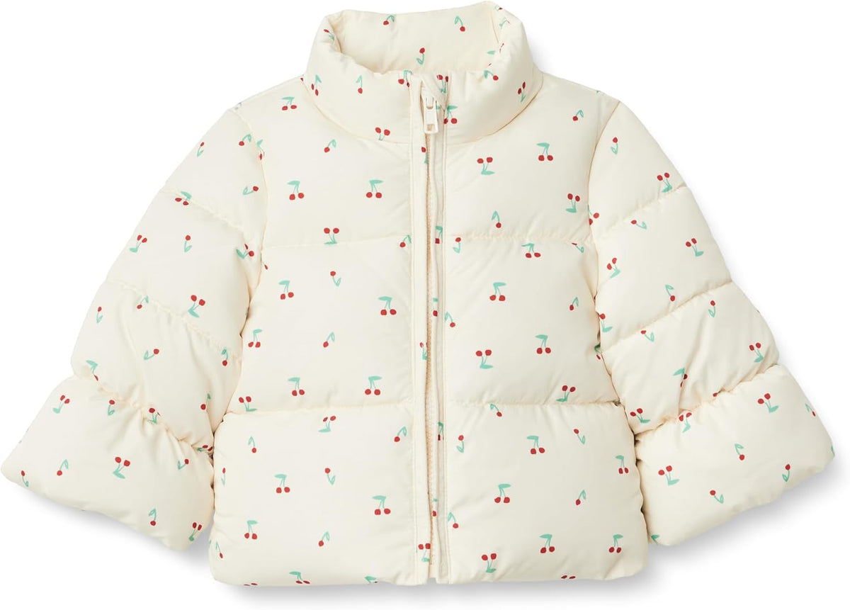 Amazon Essentials x Sofia Grainge Toddler and Baby Girls' Heavyweight Fleece Lined Taffeta Puffer Jacket