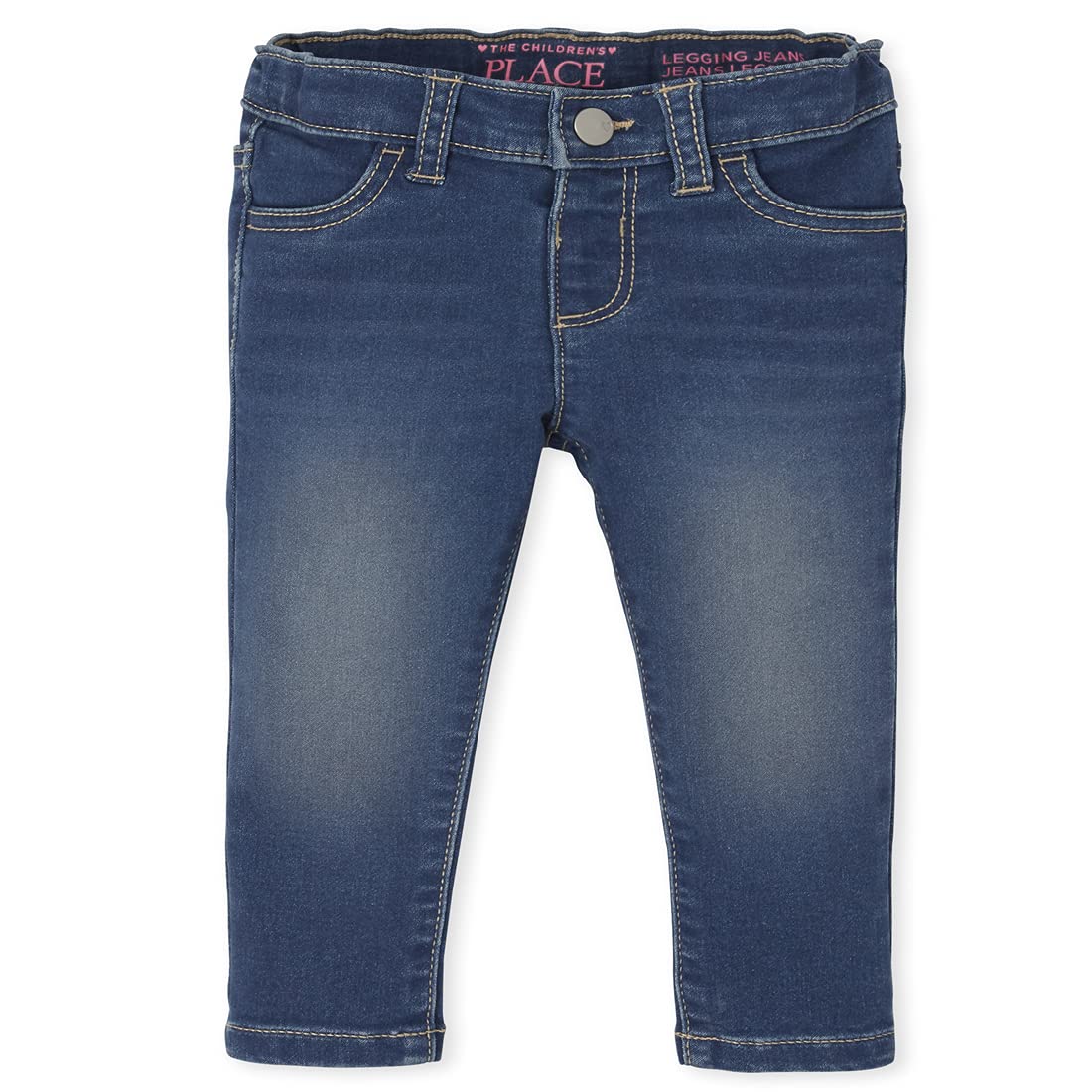 The Children's Place Girls and Toddler Girl Super-Soft Stretch Denim Legging Jeans