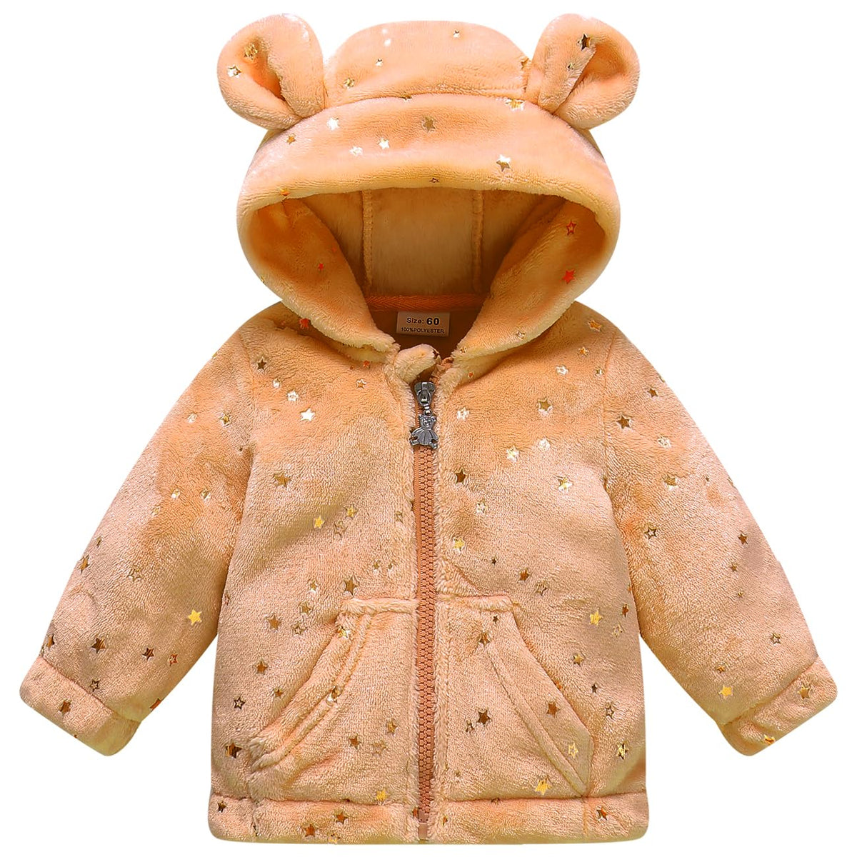 Baby Girl Winter Fleece Coat Toddler Boy Warm Jacket Infant Sweater Outwear