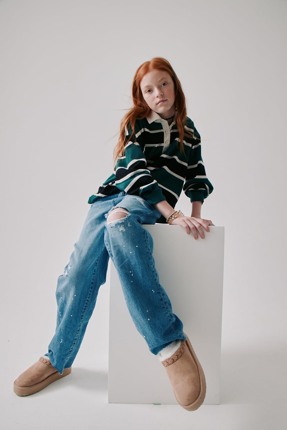 The Children's Place Girls' Wide Leg Jeans