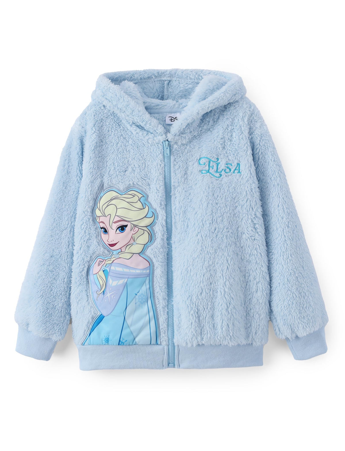 Disney Girl/Boy Fleece Jacket Zipper Sherpa Fuzzy Hoodie Winter Coat 2-13Y