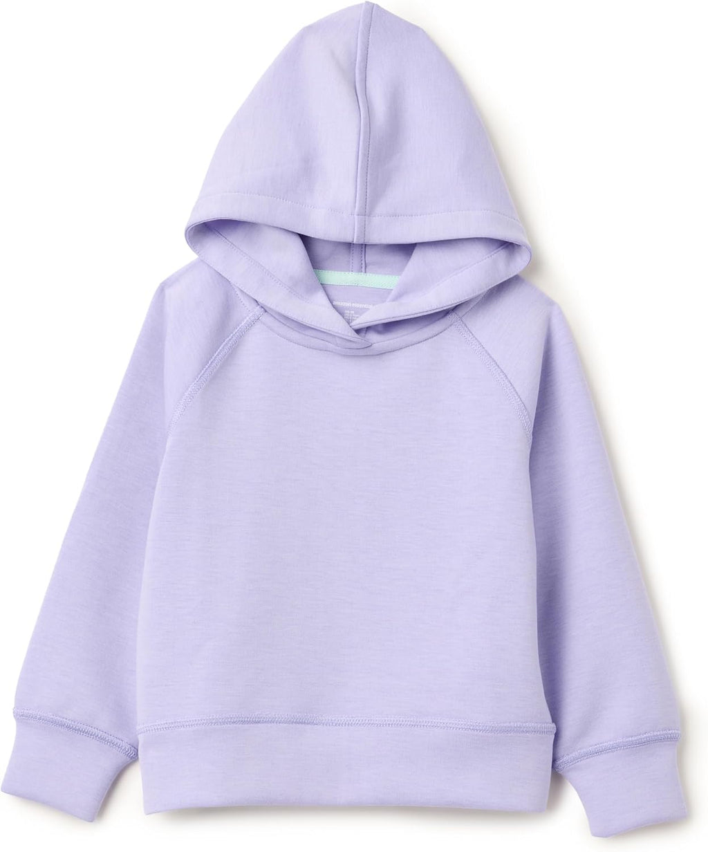 Amazon Essentials Girls' Active Hooded Pullover Sweatshirt