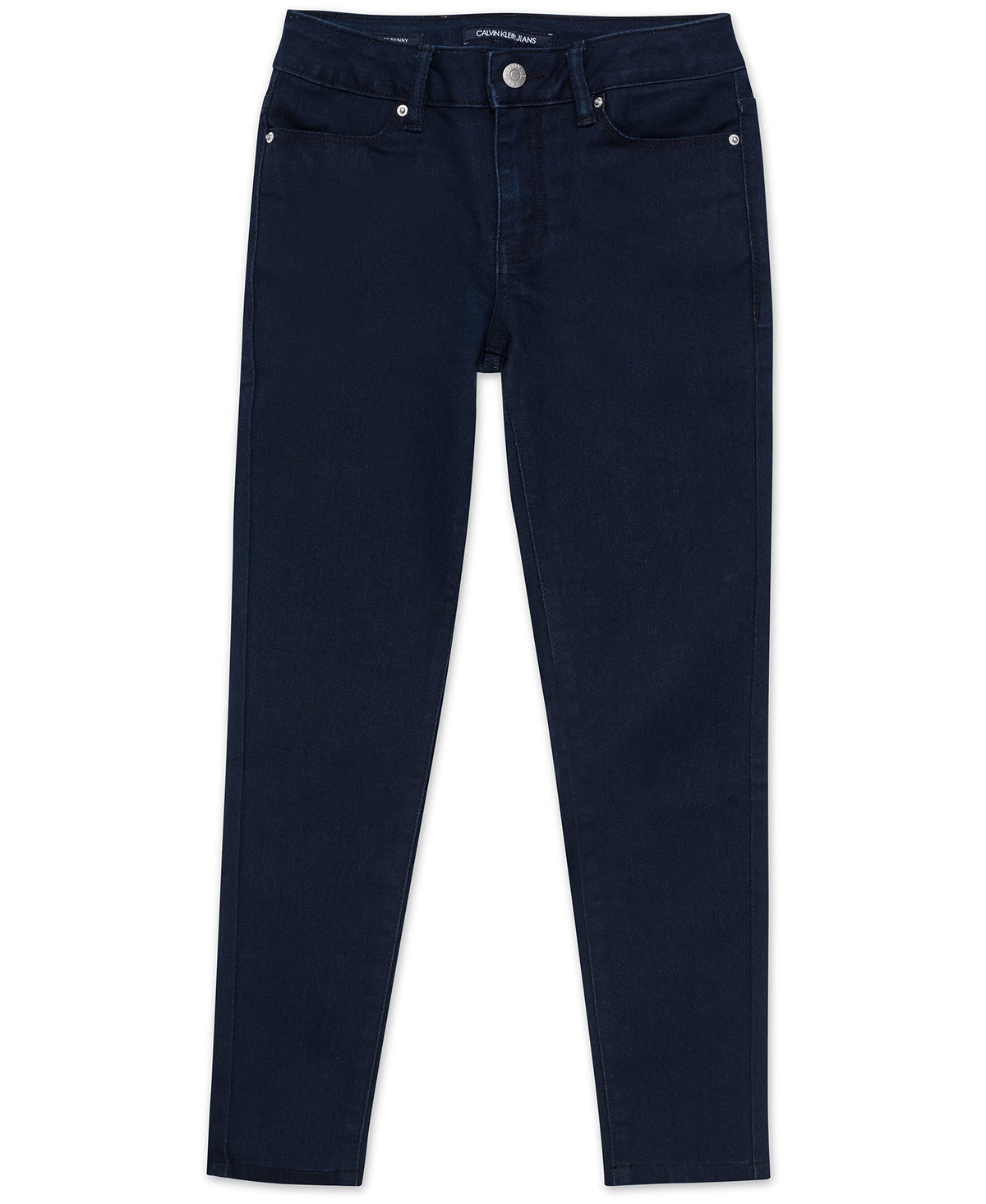 Calvin Klein Girls' Skinny Fit Stretch Denim 5-Pocket Jeans