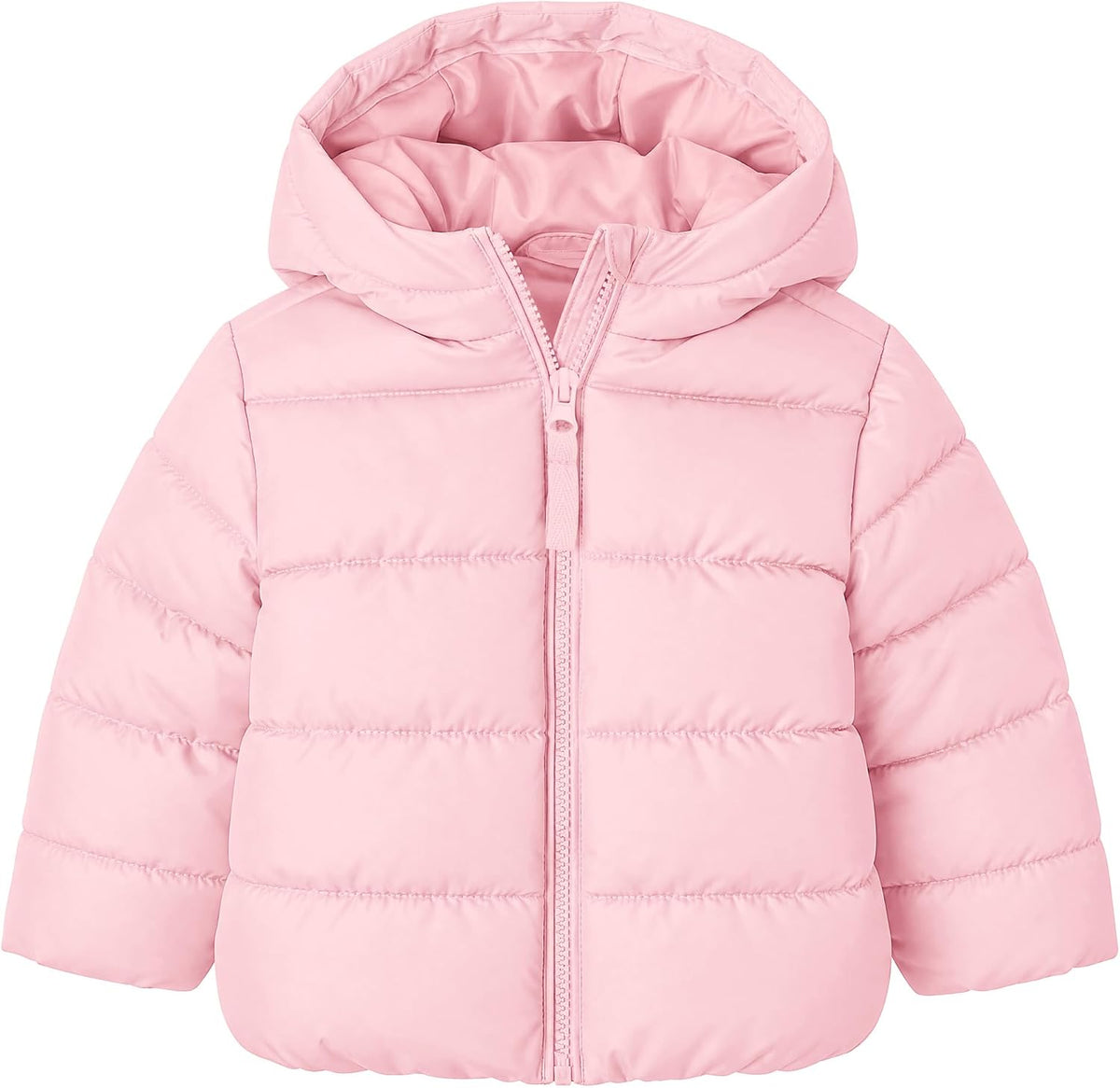 Resinta Toddler Girls Winter Midweight Puffer Jacket Hooded Warm Outwear