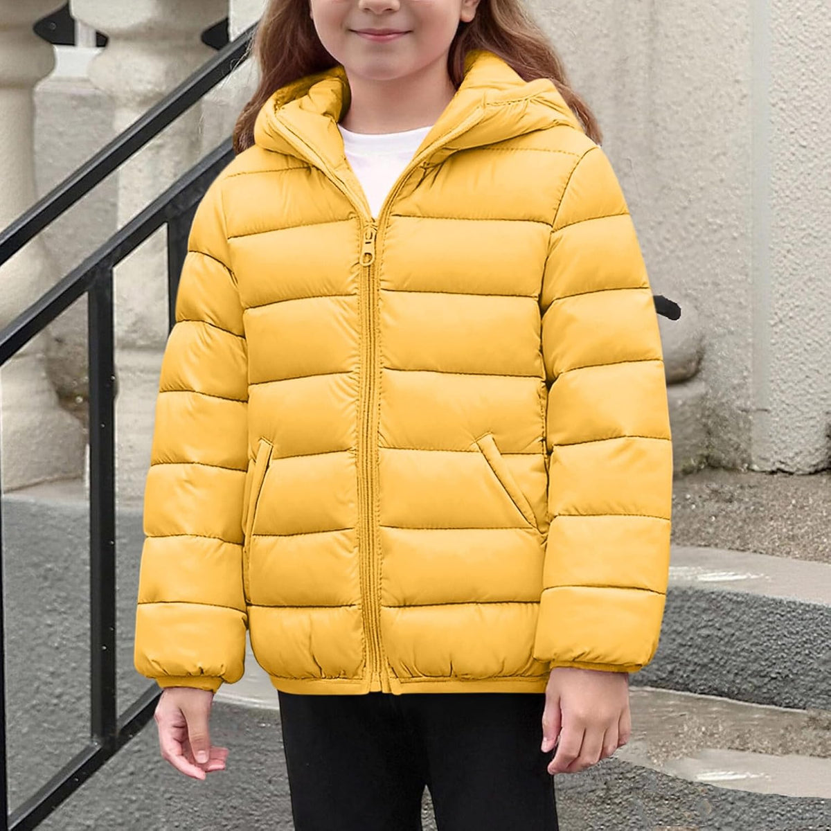 Girls Boys Winter Coat Puffer Jacket Hooded Warm Winter Coats