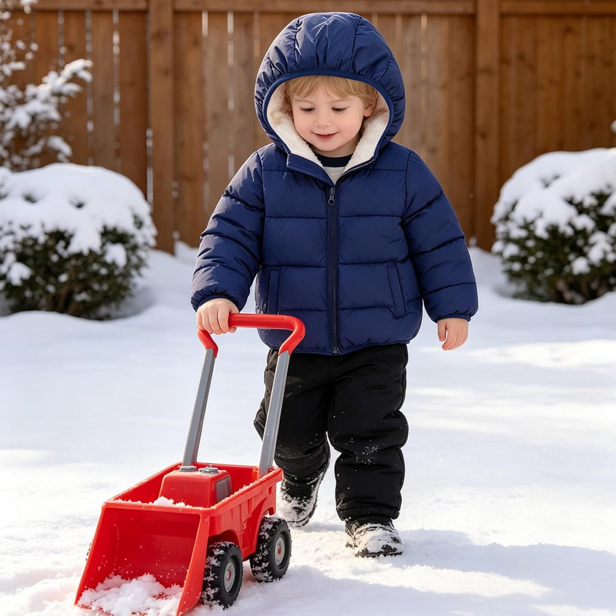 BFUSTYLE Toddler Winter Coats Fleece Thicken Jacket for Baby Girls Boy 1-5T
