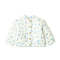 Amazon Essentials x Sofia Grainge Baby Girls' Cotton Sateen Lightweight Printed Jacket