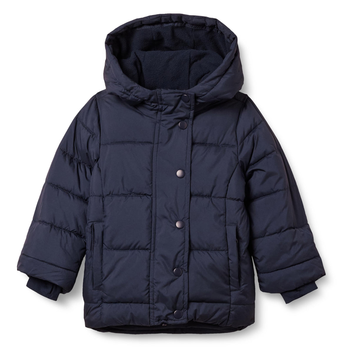 Amazon Essentials Girls and Toddlers' Heavyweight Hooded Puffer Coat, Water-Resistant
