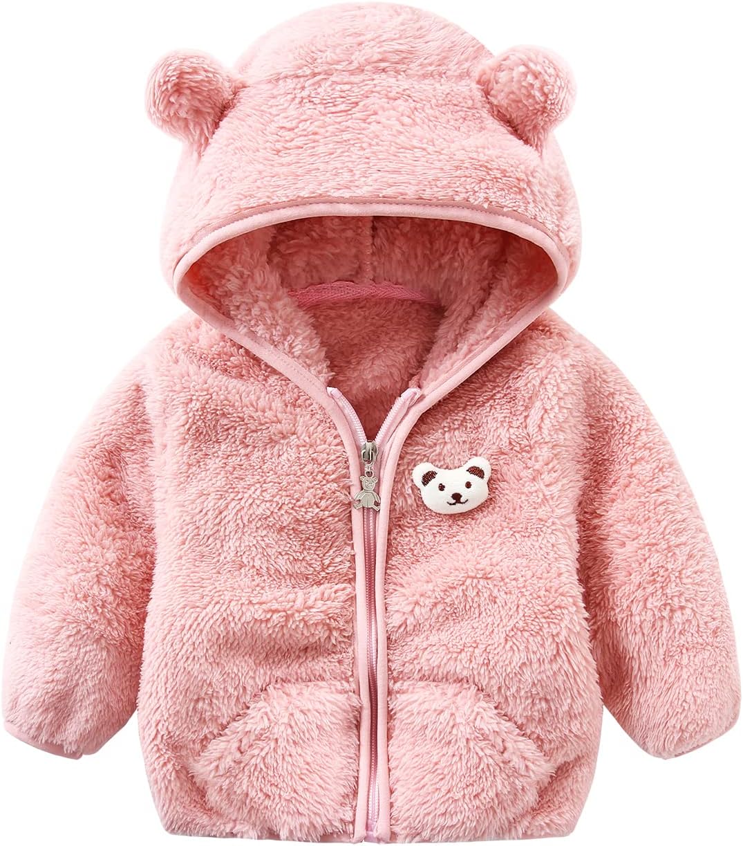 Baby Boy Fleece Jacket Girl Winer Clothes Coat For Toddler Sweater