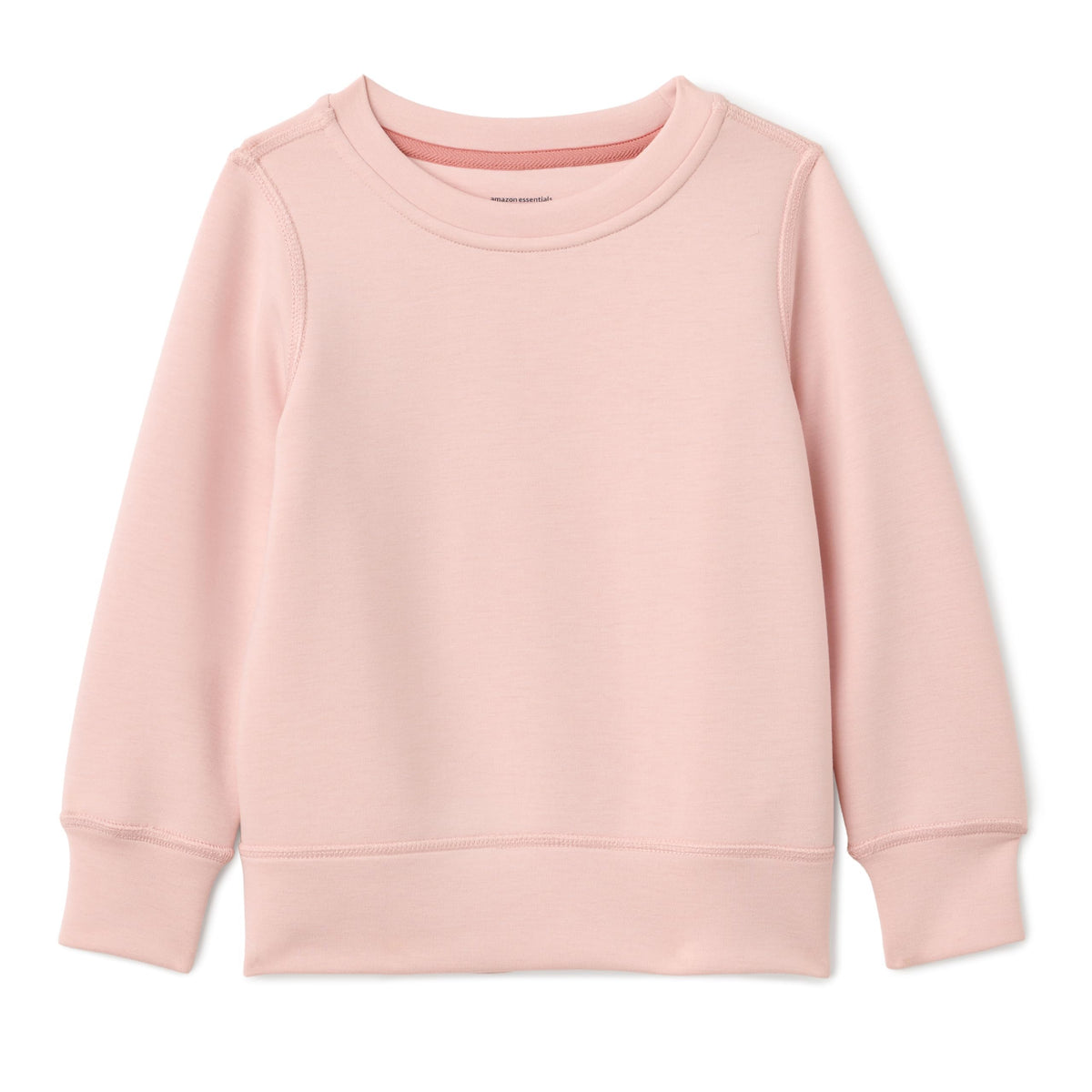 Amazon Essentials Girls' Active Relaxed-Fit Crewneck Pullover Sweatshirt